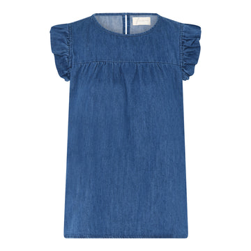 Stockholm Top - Clear Blue Denim - FRAU