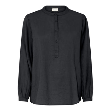 Madrid Linen shirt - Phantom - FRAU