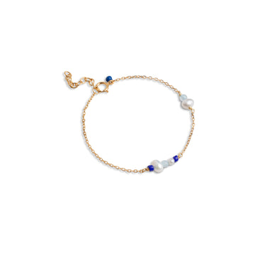 Sofia armbånd - Marine - Enamel