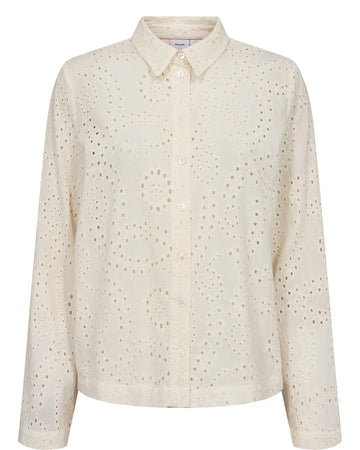 NUKAMMA SHIRT - Cloud Dancer - NÜMPH