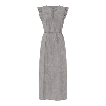 Stockholm Kjole - Coffee Quartz Stripe - FRAU