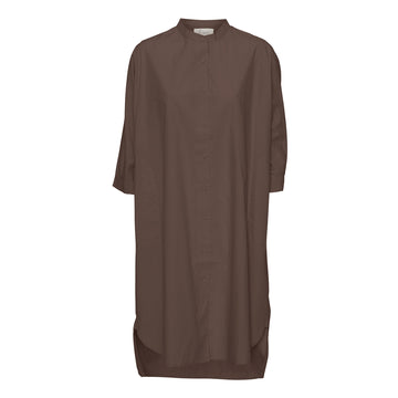Seoul long shirt - Coffee Quartz brown - FRAU