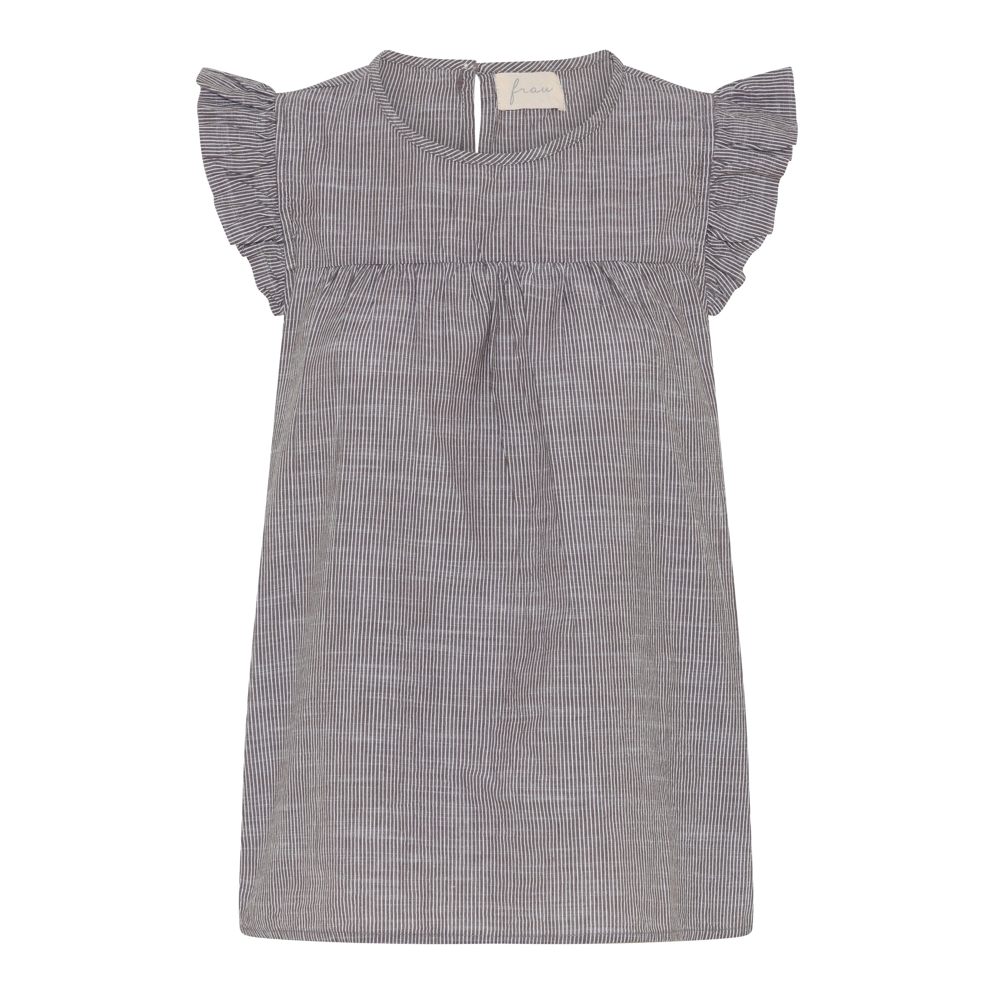 Stockholm top - Coffee Quartz Stripe- Frau