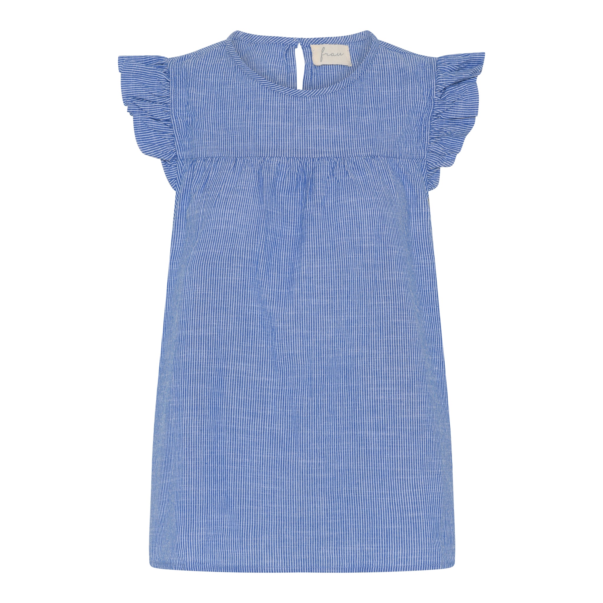 Stockholm top - Medium Blue Stripe - Frau