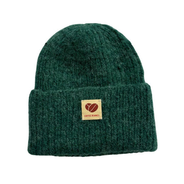 Sky Beanie hue - Pine Green - Coffee Beanies