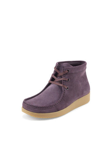 Emma Støvle Suede - Plum NATURE FOOTWEAR