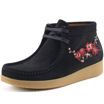 Ellen Støvle Suede - Black - Nature Footwear