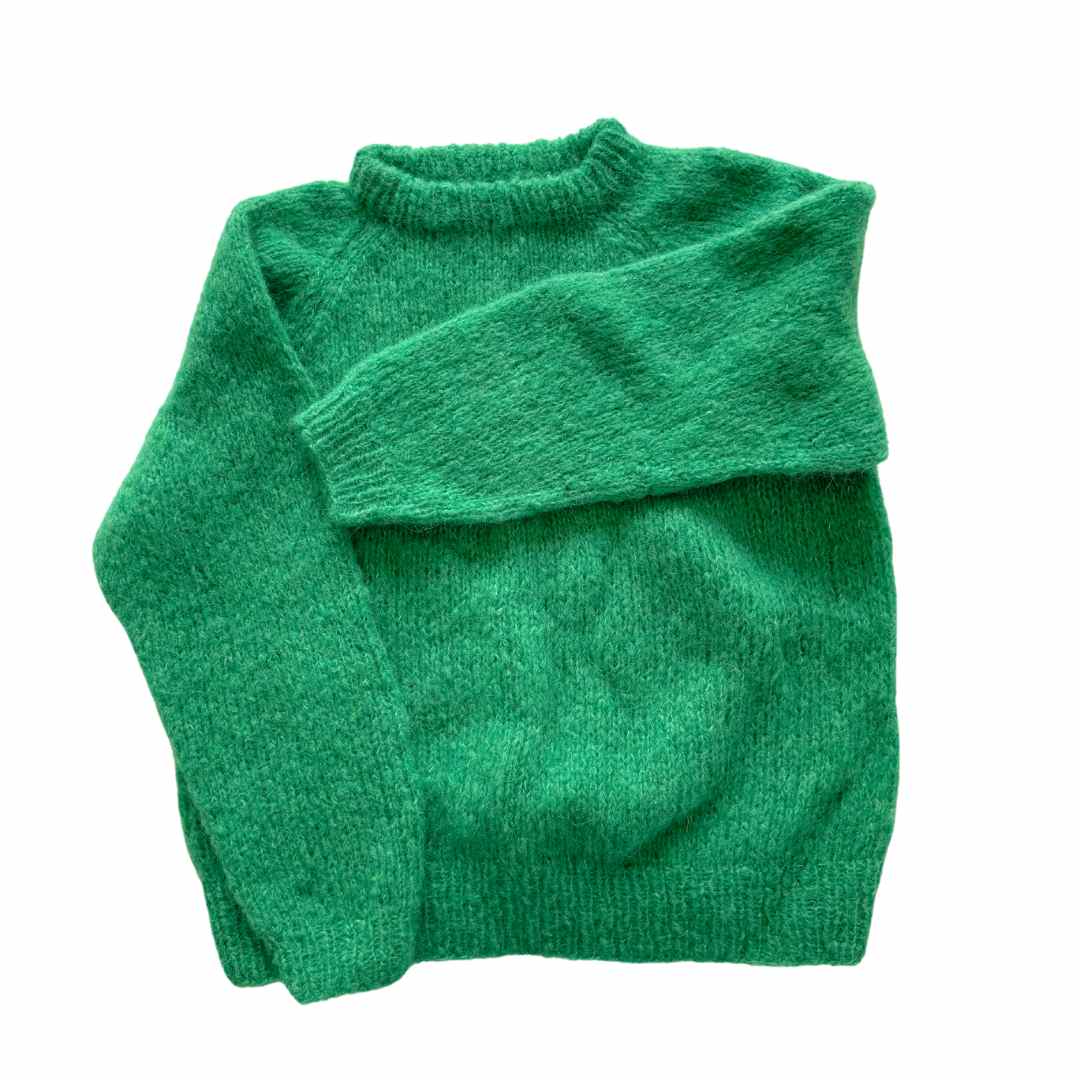 Ida alpaka sweater - Green - Coffee Beanies