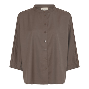 Seoul short Shirt - Walnut - FRAU