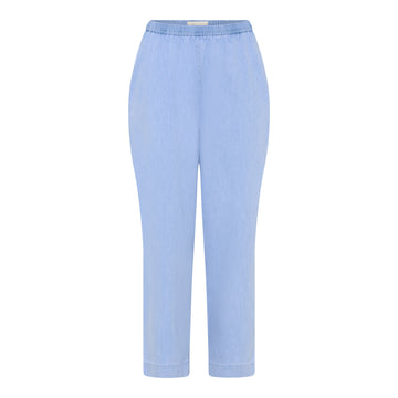 Melbourne denim bukser lang - Light blue denim - FRAU