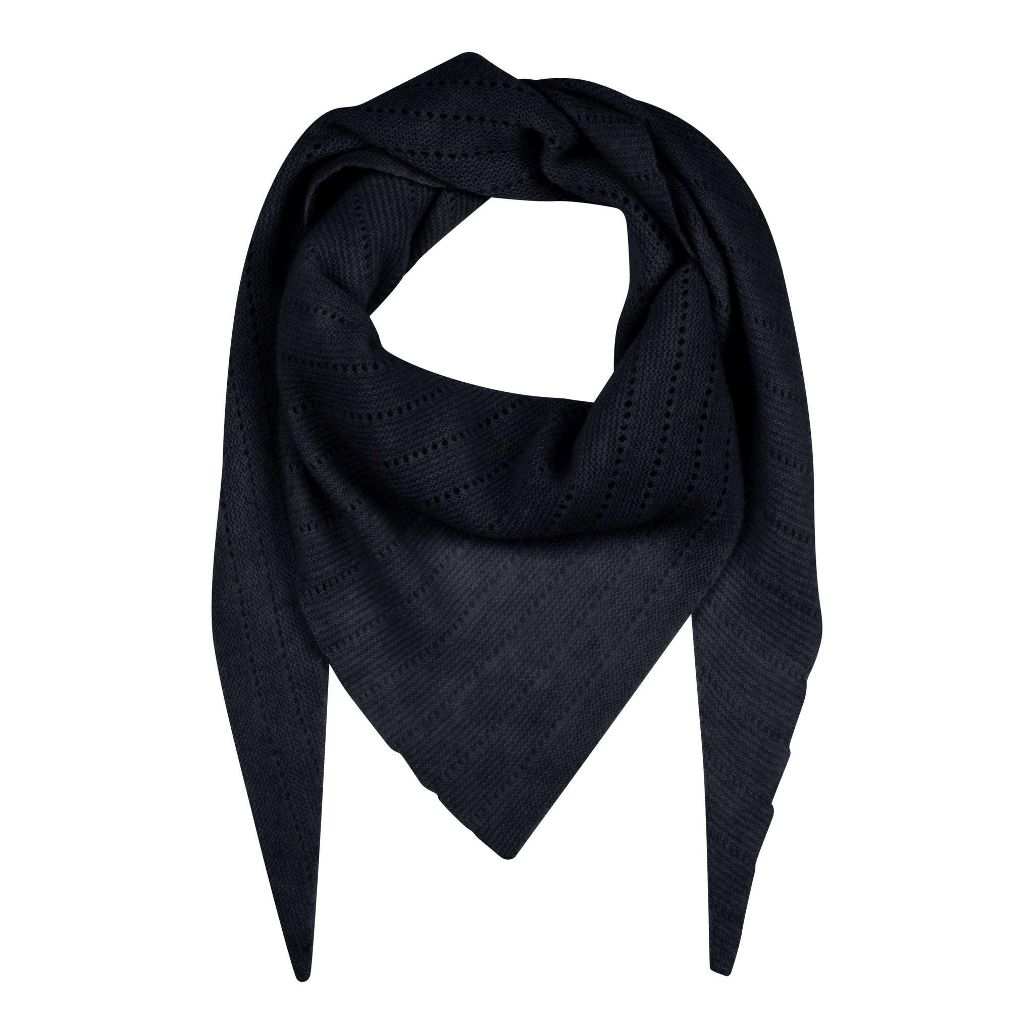 Doha Cashmere scarf Large - Navy - FRAU