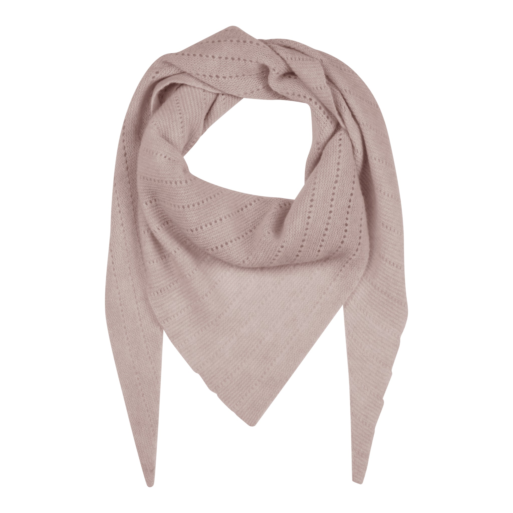 Doha Cashmere scarf Large - Rose Dust - FRAU