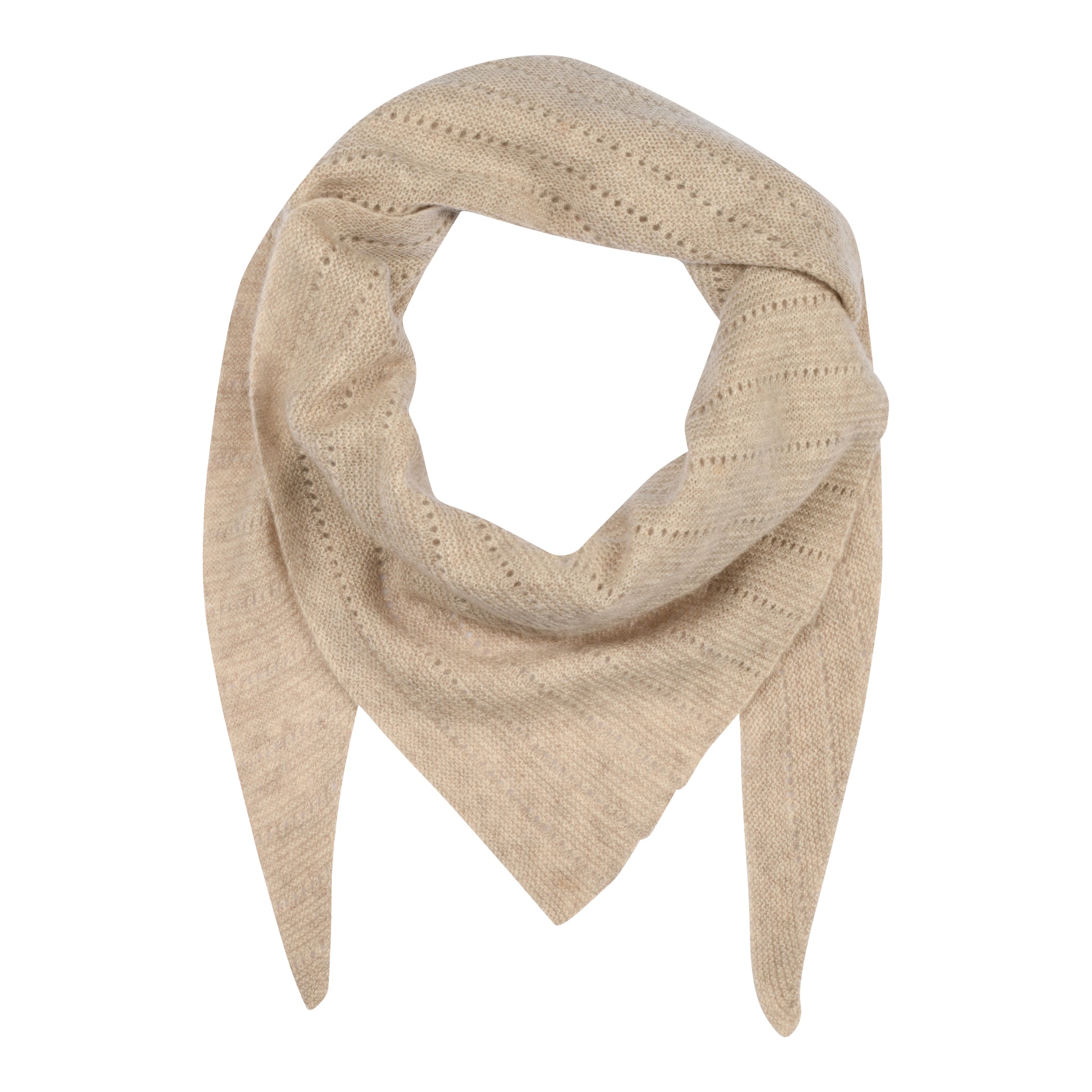 Doha Cashmere scarf Large - Sandstone - FRAU