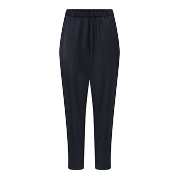 Manila wool ankel pant - Dark Navy - FRAU