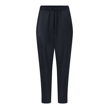 Manila wool ankel pant - Navy - FRAU