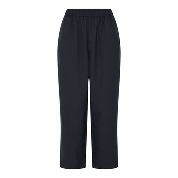 Melbourne wool ankle pant - Dark Navy - FRAU