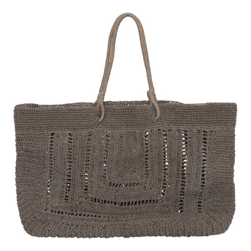 Riga raffia bag large - Grey - FRAU