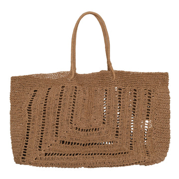 Riga raffia bag large - Nature Brown - FRAU