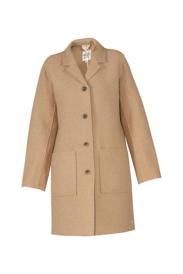 Madonna Wool Coat - BLUE