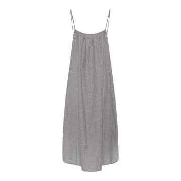 Vancouver stropkjole - Coffee Quartz Stripe - FRAU