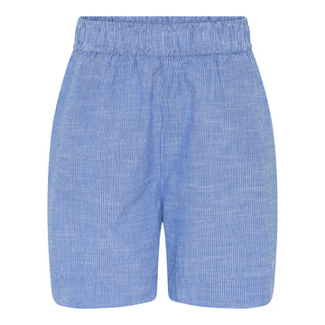Melbourne shorts - Medium blue stripe - FRAU