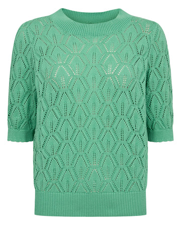 Nunicka Pullover - Green Spruce - Nümph