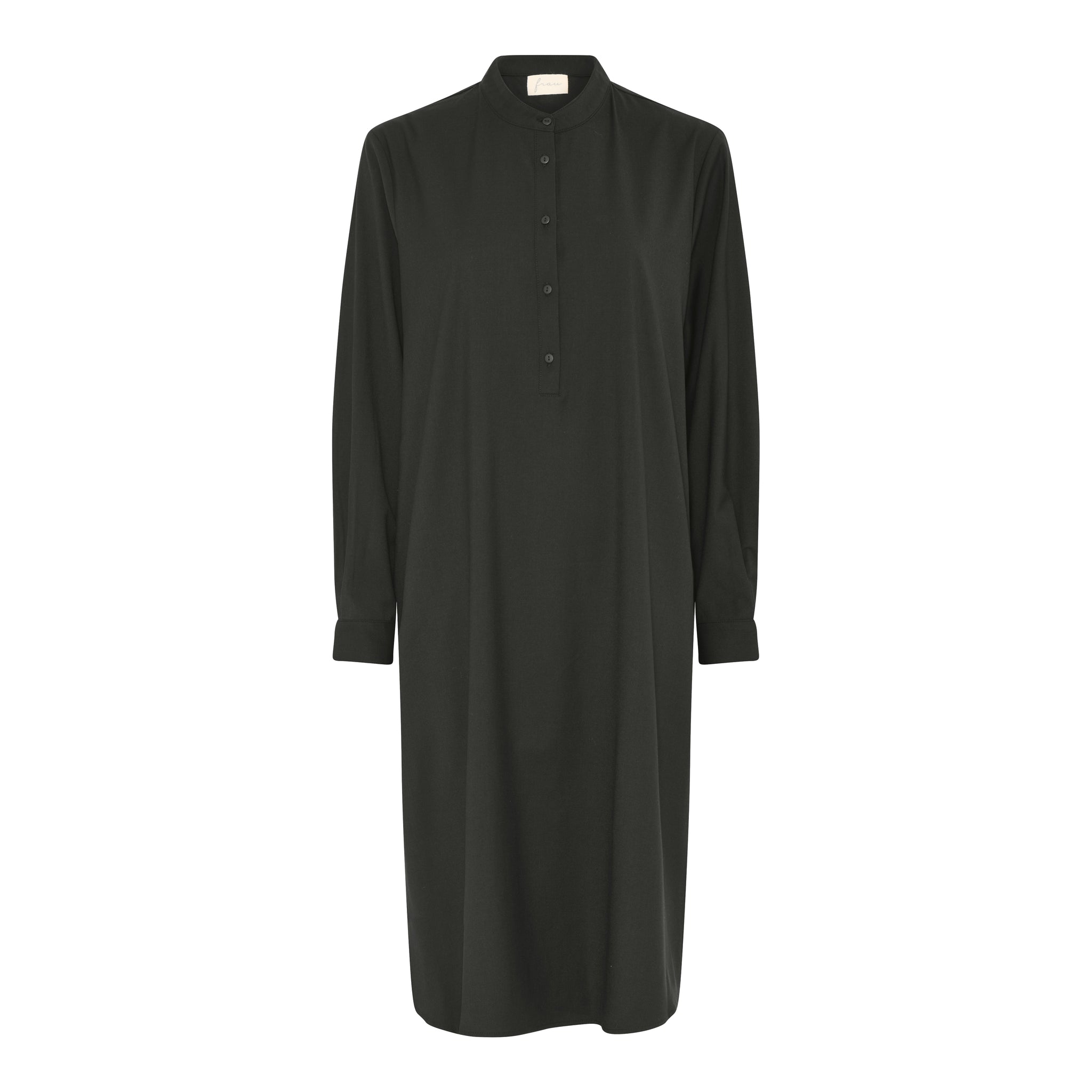 Barcelona ls long wool shirt - Peat - FRAU