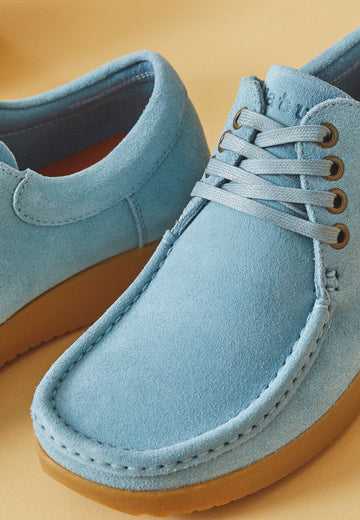 Anna Sko Suede - Sky - Nature Footwear