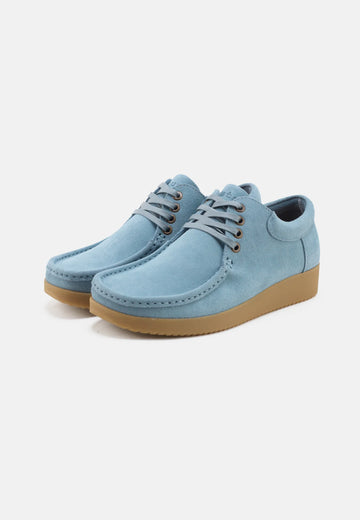 Anna Sko Suede - Sky - Nature Footwear