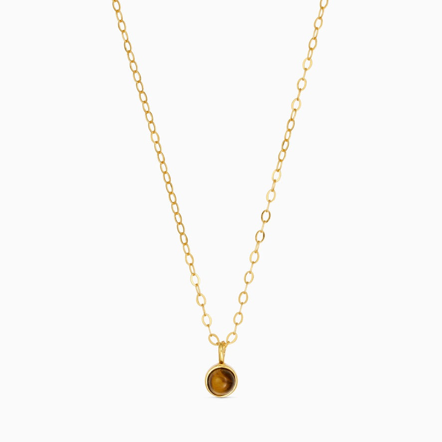 Krystal halskæde - Aya Tiger Eye - Soï