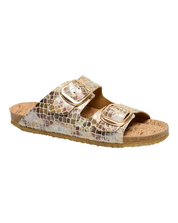 Gro sandal - Croco Beige - Tim&Simonsen
