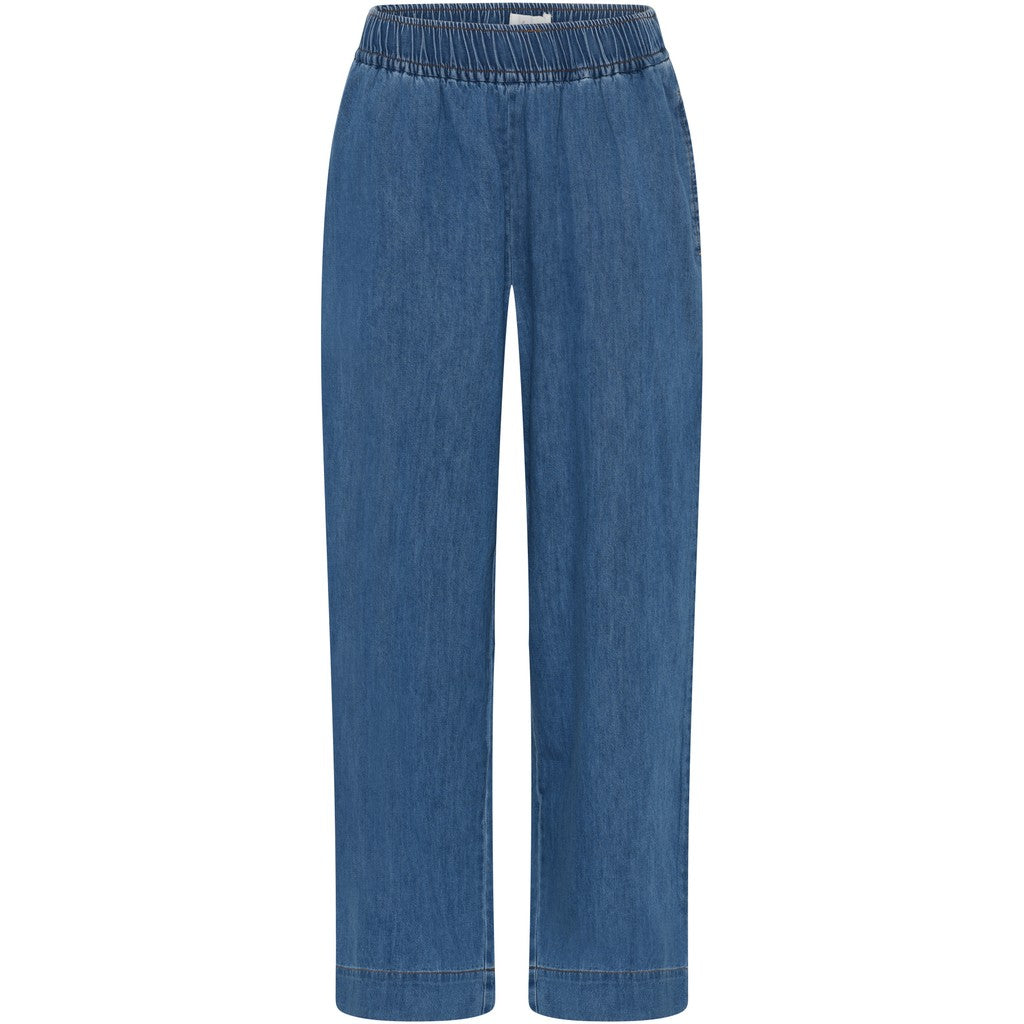 Copenhagen denim ankel pant - Medium blue denim - FRAU