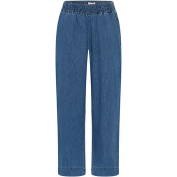 Copenhagen denim ankel pant - Medium blue denim - FRAU