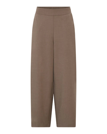 New Copenhagen wool long pant - Walnut - FRAU