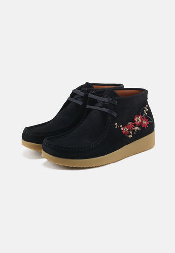 Ellen Støvle Suede - Black - Nature Footwear