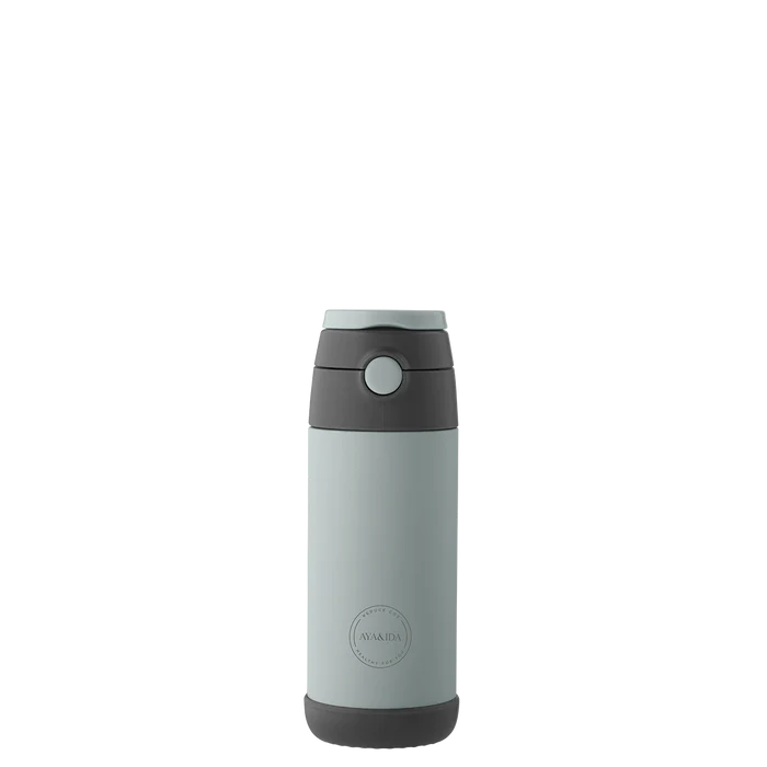 AYA&IDA Kids Straw Bottle 350 ml - Mint Green