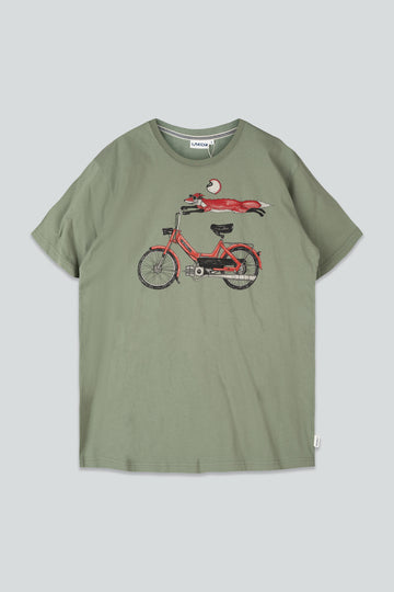 Foxtail T-shirt - Seaspray - LAKOR
