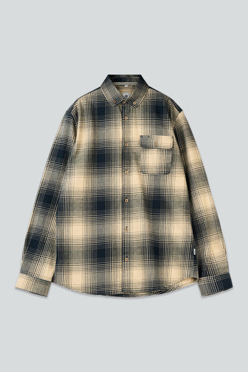 Inca Unna Shirt - Blueberry/White - LAKOR