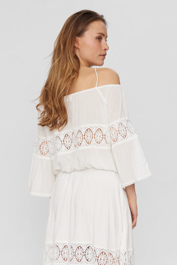 NUGAIA SHIRT - Bright White - Nümph