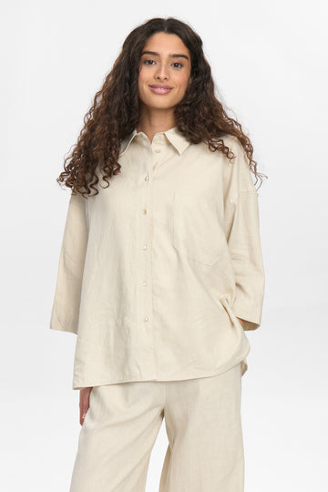 NUYNGVA SHIRT - Gray Mom - Nümph