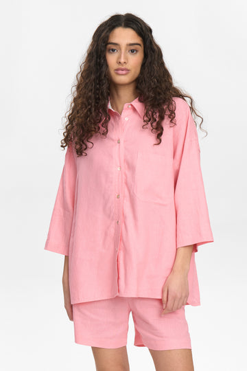 NUYNGVA SHIRT - Flamingo Pink - Nümph