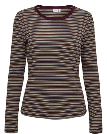 NUHENNESY BLOUSE - Deep Taupe - NÜMPH