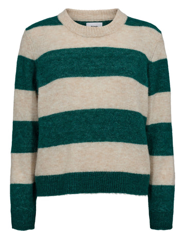 Nuriette Big Stripe Pullover - Botanical Garden - Nümph