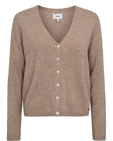 NUKASHA CARDIGAN - Sesame Melange - Nümph