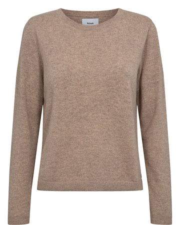 NUKASHA PULLOVER - Sesame Melange - Nümph