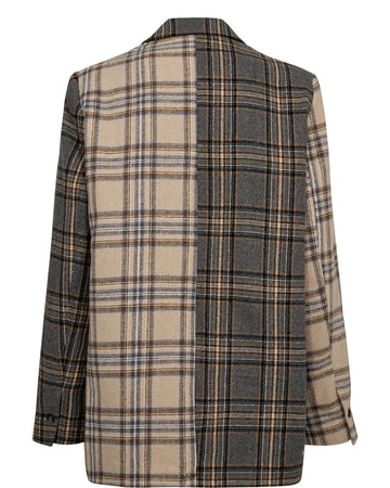 NUAVEY CHECK BLAZER - NÜMPH
