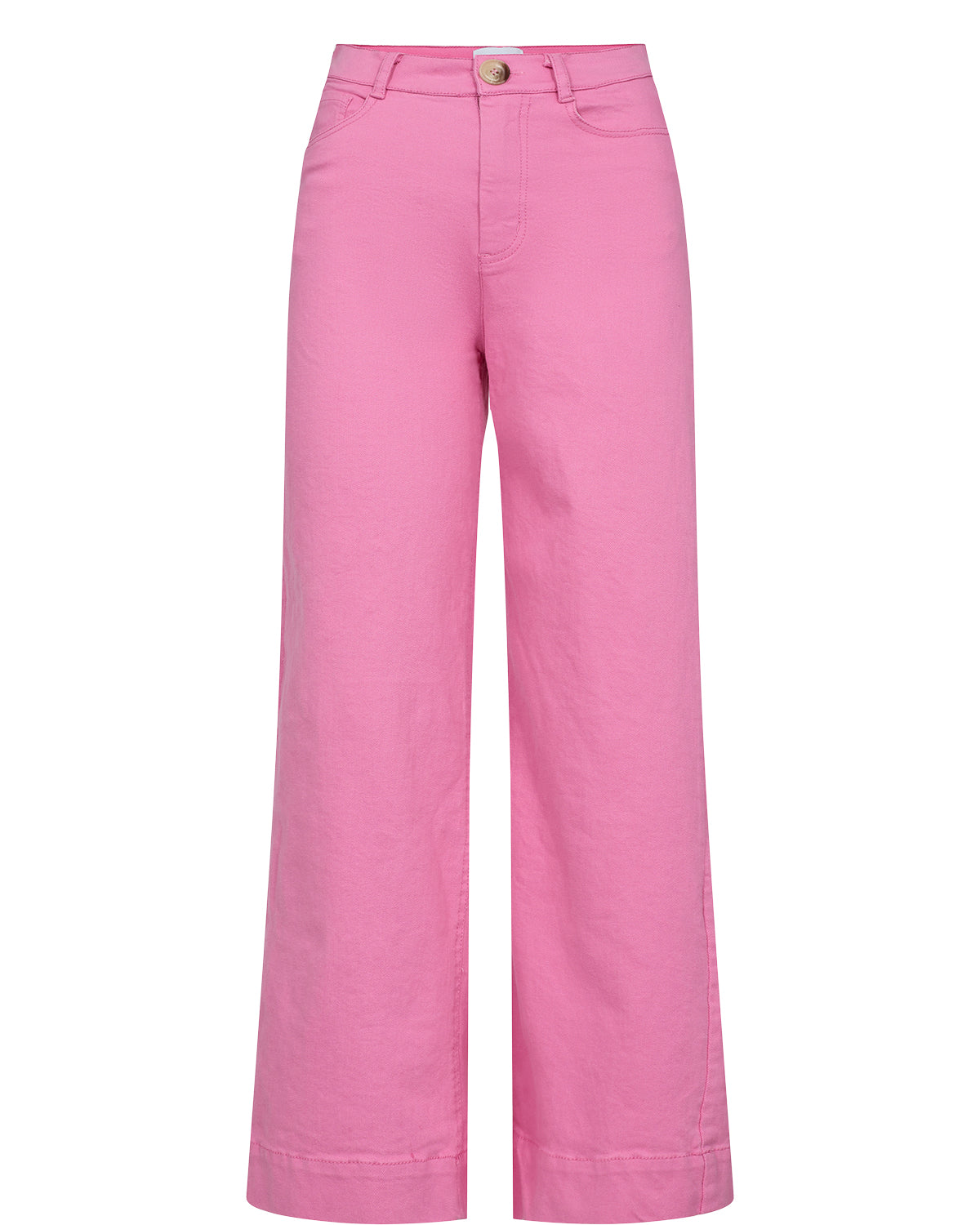 NULULU PANTS CROPPED - Pink Cosmos - Nümph