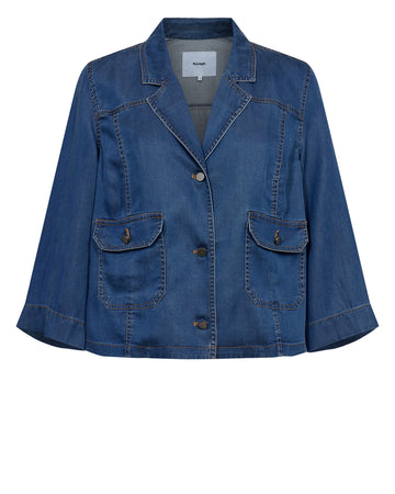 NUMIAMI SHIRT - Medium Blue Denim - NÜMPH