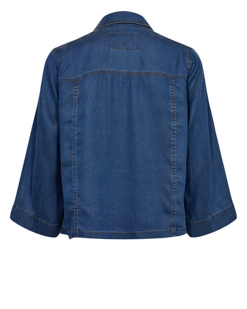 NUMIAMI SHIRT - Medium Blue Denim - NÜMPH