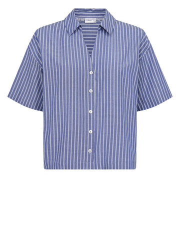 NUZALLY SS Shirt - Blueprint - Nümph